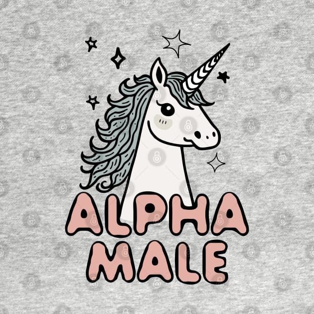 Alpha Male Quirky Unicorn by Anticorporati